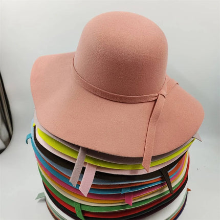 Chapeau Fedora Élégant en Feutre - 06 - M (56 - 58cm) | La boutique du chapeau