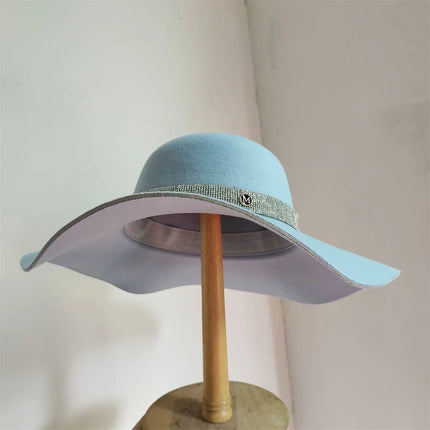 Chapeau Fedora Élégant en Feutre - 06 - M (56 - 58cm) | La boutique du chapeau