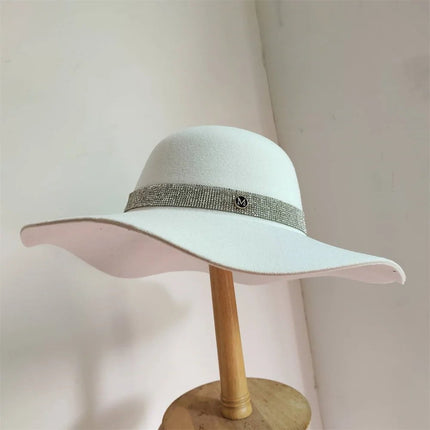Chapeau Fedora Élégant en Feutre - 06 - M (56 - 58cm) | La boutique du chapeau