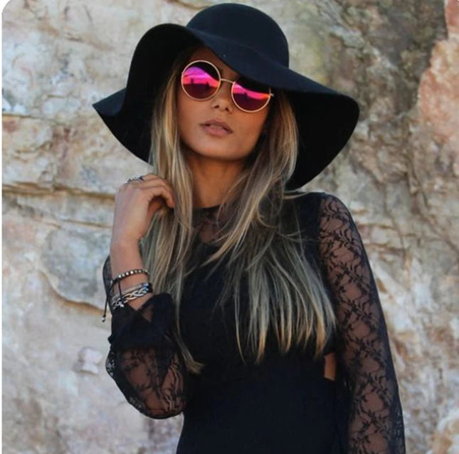 Chapeau Fedora Élégant en Feutre - 41 - M (56 - 58cm) | La boutique du chapeau