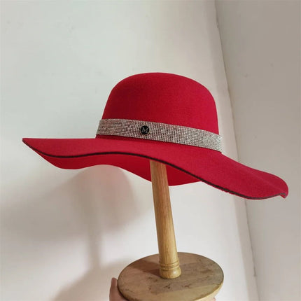 Chapeau Fedora Élégant en Feutre - 26 - M (56 - 58cm) | La boutique du chapeau