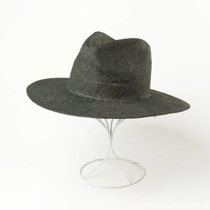 Chapeau Fedora en Paille pour Femme - Naturel - M (56 - 58cm) | La boutique du chapeau