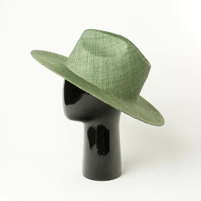 Chapeau Fedora en Paille pour Femme - Naturel - M (56 - 58cm) | La boutique du chapeau