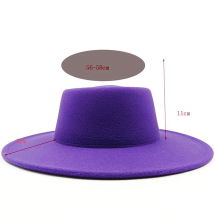 Chapeau Fedora Exclusif pour Femme - Marron - M (56 - 58cm) | La boutique du chapeau