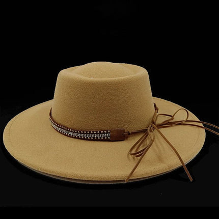 Chapeau Fedora Exclusif pour Femme - Marron - M (56 - 58cm) | La boutique du chapeau
