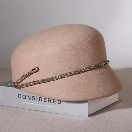 Chapeau Fedora Féminin - Noir - M (56 - 58cm) | La boutique du chapeau