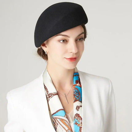 Chapeau Fedora Glamour pour Femme - Noir - M (56 - 58cm) | La boutique du chapeau