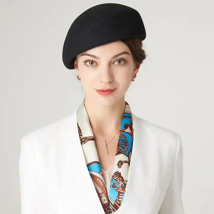 Chapeau Fedora Glamour pour Femme - Noir - M (56 - 58cm) | La boutique du chapeau