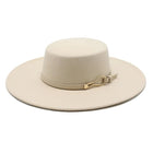 Chapeau Fedora Intemporel en Laine - Beige - M (56 - 58cm) | La boutique du chapeau