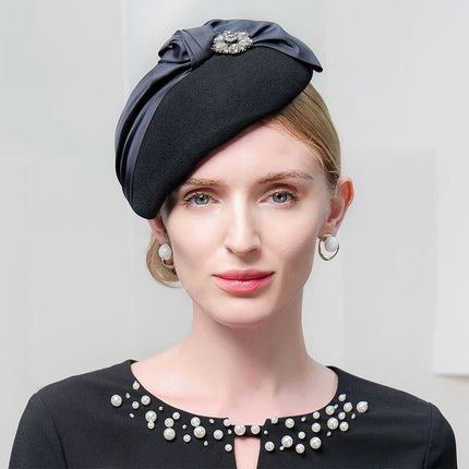 Chapeau Fedora Léger pour Femme - Noir - M (56 - 58cm) | La boutique du chapeau