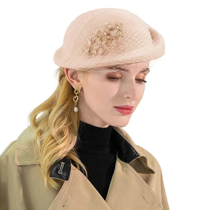 Chapeau fedora luxe - Noir - M (56 - 58cm) | La boutique du chapeau