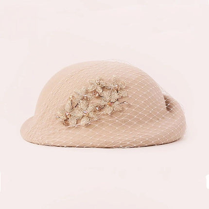Chapeau fedora luxe - Beige - M (56 - 58cm) | La boutique du chapeau