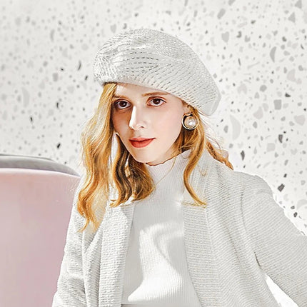 Chapeau fedora moderne - Blanc - M (56 - 58cm) | La boutique du chapeau