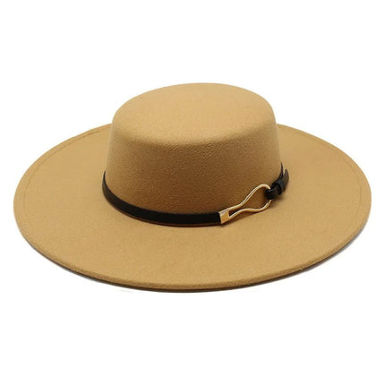 Chapeau Fedora Moderne en Feutre - Kaki - M (56 - 58cm) | La boutique du chapeau