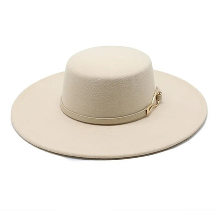Chapeau Fedora Moderne en Feutre - Kaki - M (56 - 58cm) | La boutique du chapeau
