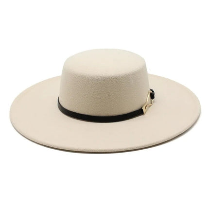 Chapeau Fedora Moderne en Feutre - Kaki - M (56 - 58cm) | La boutique du chapeau