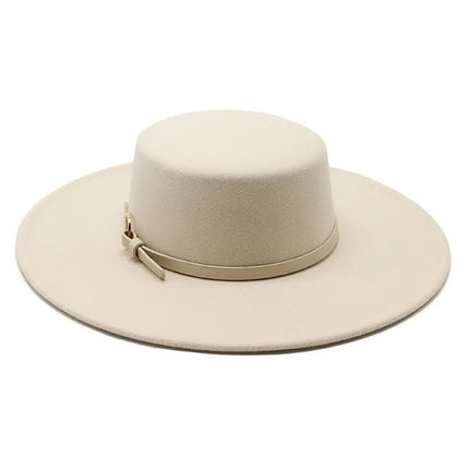 Chapeau Fedora Moderne en Feutre - Kaki - M (56 - 58cm) | La boutique du chapeau