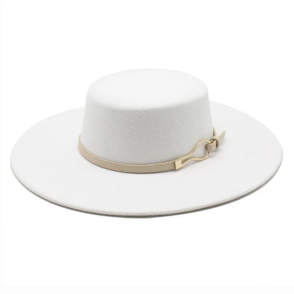 Chapeau Fedora Moderne en Feutre - Kaki - M (56 - 58cm) | La boutique du chapeau