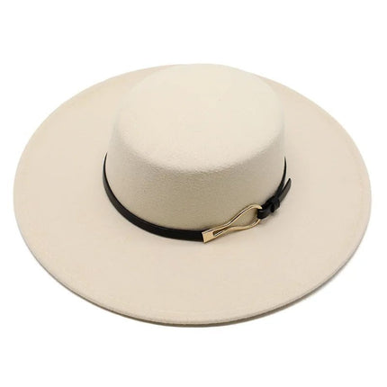 Chapeau Fedora Moderne en Feutre - Kaki - M (56 - 58cm) | La boutique du chapeau