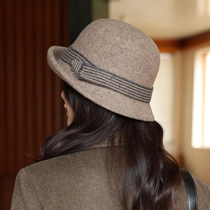 Chapeau Fedora Polyvalent pour Femme - Beige - M (56 - 58cm) | La boutique du chapeau