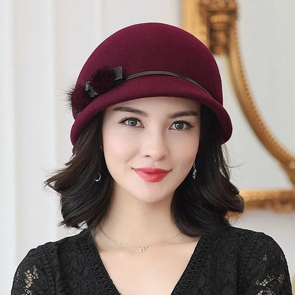 Chapeau Fedora Précieux pour Femme - Noir - M (56 - 58cm) | La boutique du chapeau