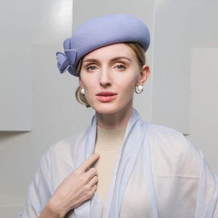 Chapeau Fedora Printemps pour Femme - Bleu - M (56 - 58cm) | La boutique du chapeau