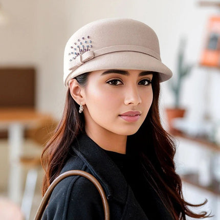 Chapeau Fedora Romantique pour Femme - Rouge - M (56 - 58cm) | La boutique du chapeau