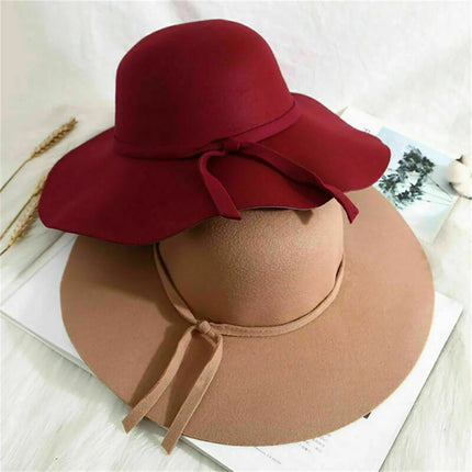 Chapeau Fedora Tendance en Laine - Kaki - M (56 - 58cm) | La boutique du chapeau