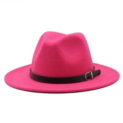 Chapeau Fedora unisexe - ROSE 3 - M (56 - 58cm) | La boutique du chapeau