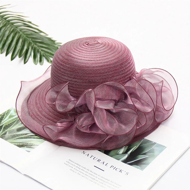 Chapeau femme audacieux - Violet - M (56 - 58cm) | La boutique du chapeau