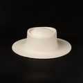Chapeau-femme chapeau d'été 3 / 57cm chapeau panama blanc fin léger fait à la main