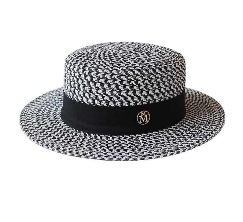 Chapeau-femme chapeau de paille chapeau de paille plat panama fedora