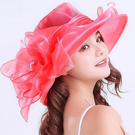 Chapeau femme charmant - Rouge - B - M (56 - 58cm) | La boutique du chapeau
