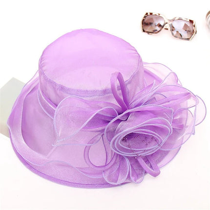 Chapeau femme chic - Rose/violet 1 - M (56 - 58cm) | La boutique du chapeau