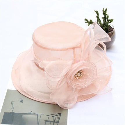 Chapeau femme chic - Rose 2 - M (56 - 58cm) | La boutique du chapeau