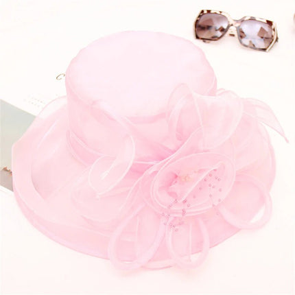 Chapeau femme chic - Rose 4 - M (56 - 58cm) | La boutique du chapeau