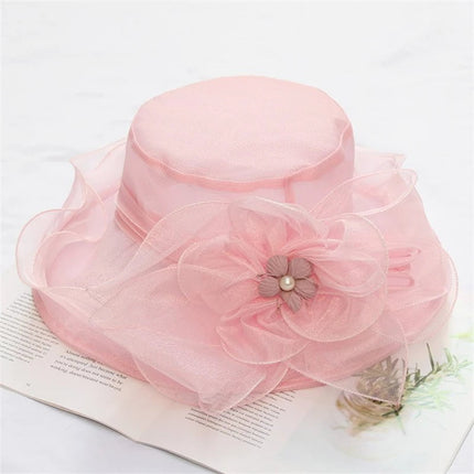 Chapeau femme chic - Rose - M (56 - 58cm) | La boutique du chapeau