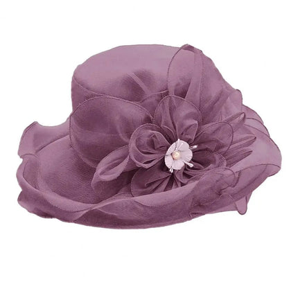 Chapeau femme discret - Violet - M (56 - 58cm) | La boutique du chapeau