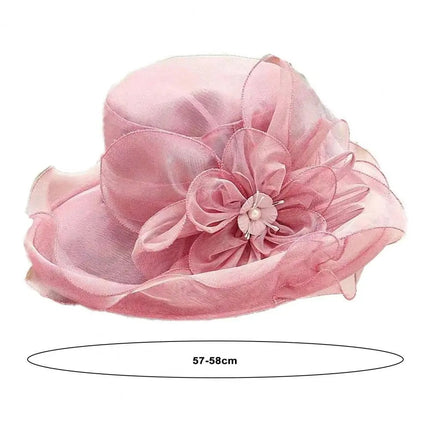 Chapeau femme discret - Rose - M (56 - 58cm) | La boutique du chapeau