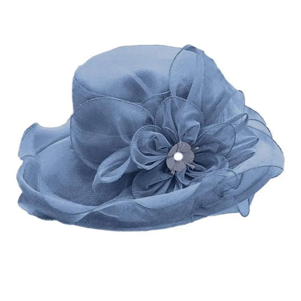 Chapeau femme discret - Bleu - M (56 - 58cm) | La boutique du chapeau