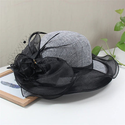 Chapeau femme intemporel - Noir - M (56 - 58cm) | La boutique du chapeau