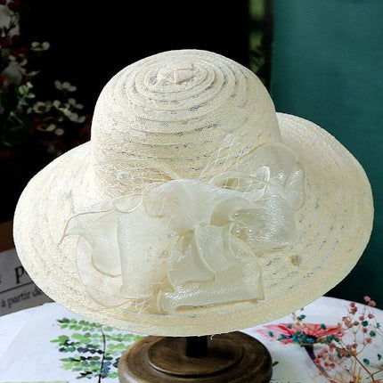 Chapeau femme moderne - Ivoire - M (56 - 58cm) | La boutique du chapeau