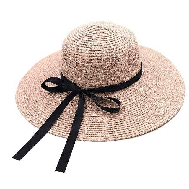 Chapeau femme plage - Rose - M (56 - 58cm) | La boutique du chapeau