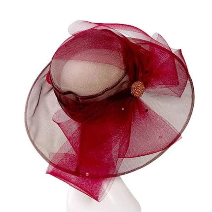 Chapeau femme raffiné - Rose - M (56 - 58cm) | La boutique du chapeau