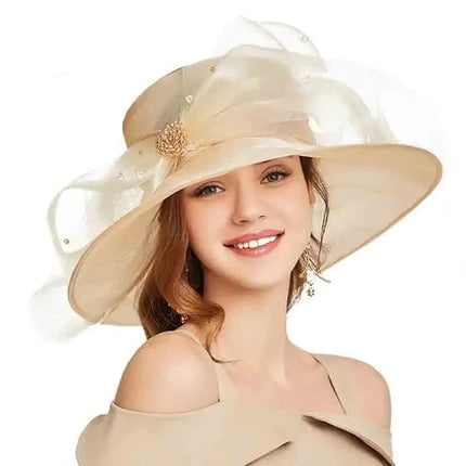Chapeau femme raffiné - Rose - M (56 - 58cm) | La boutique du chapeau