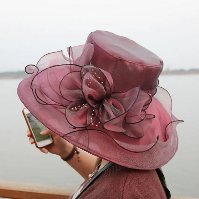 Chapeau femme romantique - Beige - M (56 - 58cm) | La boutique du chapeau