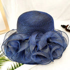 Chapeau femme sophistiqué - Bleu - M (56 - 58cm) | La boutique du chapeau