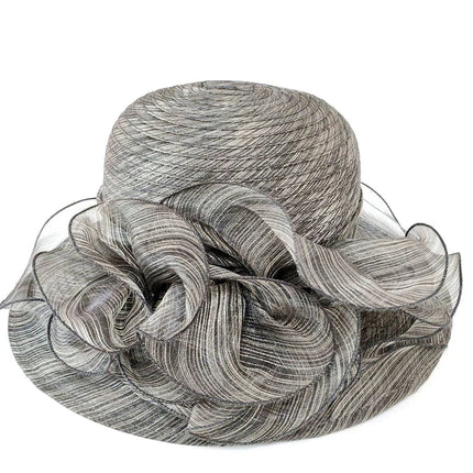 Chapeau femme sophistiqué - Gris - M (56 - 58cm) | La boutique du chapeau