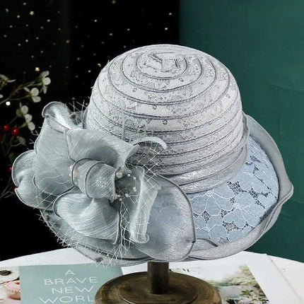 Chapeau femme stylé - Bleu ciel - M (56 - 58cm) | La boutique du chapeau