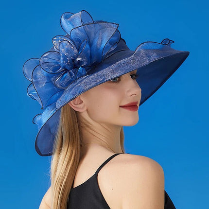 Chapeau femme unique - Bleu - M (56 - 58cm) | La boutique du chapeau